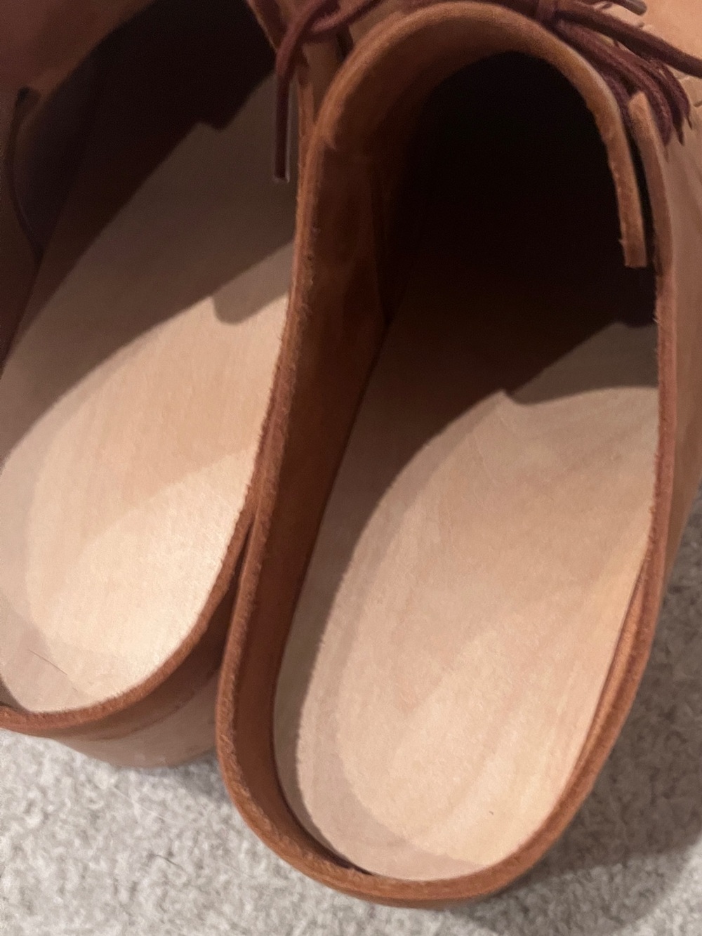 Bryr Zoe Platform Clogs with Kilt - Marigold - Picture 6 of 8